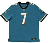 Brian Thomas Jr Autographed Jacksonville Jaguars Teal Nike Prowler Throwback Game Jersey Fanatics