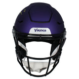 Jordan Addison Autographed Minnesota Vikings Speedflex Authentic Helmet Beckett Witnessed