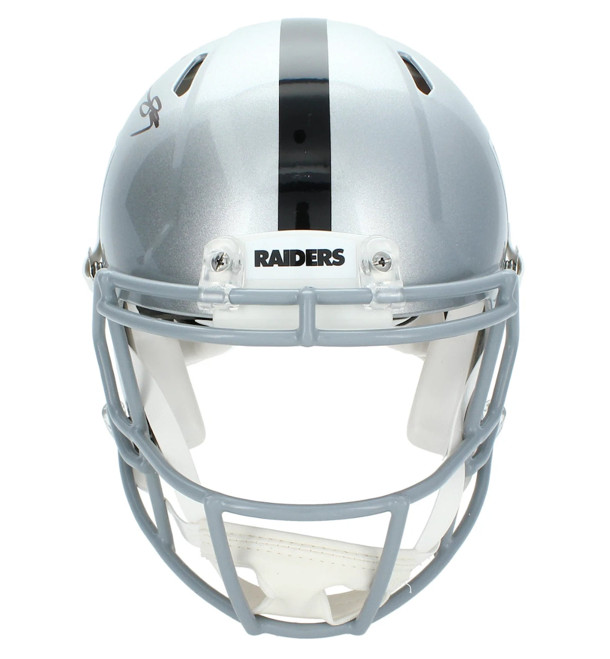 Brock Bowers Autographed Las Vegas Raiders Speed Authentic Helmet Beckett Witnessed