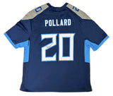 Tony Pollard Autographed Tennessee Titans Blue Nike Game Jersey Fanatics