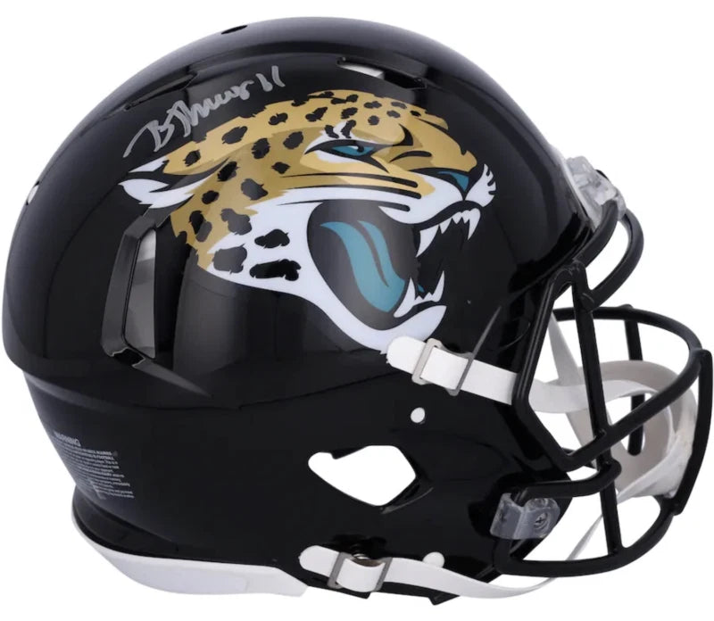 Brian Thomas Jr. Autographed Jacksonville Jaguars Speed Authentic Helmet Fanatics