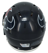 CJ Stroud Autographed Houston Texans Speed Mini Helmet with Silver Mirror Visor Fanatics