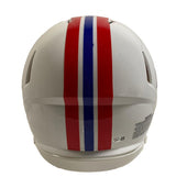 Tom Brady Autographed New England Patriots Throwback Speed Authentic Helmet Fanatics