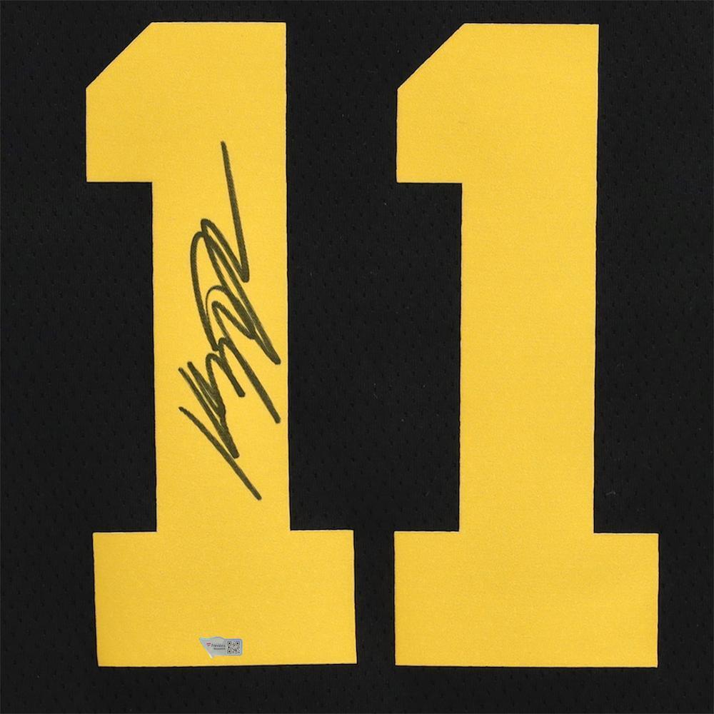 KLAY THOMPSON Autographed Golden State Warriors Black Nike 2021-22 Mixtape Edition Swingman Jersey FANATICS