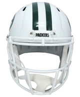 Jordan Love Autographed Green Bay Packers White 2024 Alternate Speed Full Size Helmet Beckett Witnessed