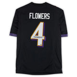 Zay Flowers Autographed Baltimore Ravens Black Nike Limited Jersey Fanatics