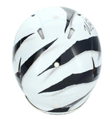 Matthew Stafford Autographed Rams Throwback Custom Painted "Ripped" Speed Authentic Helmet Beckett Witnessed