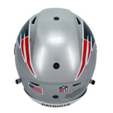 Tom Brady Autographed/Inscribed "LFG" New England Patriots Speedflex Authentic Helmet LE 12/25