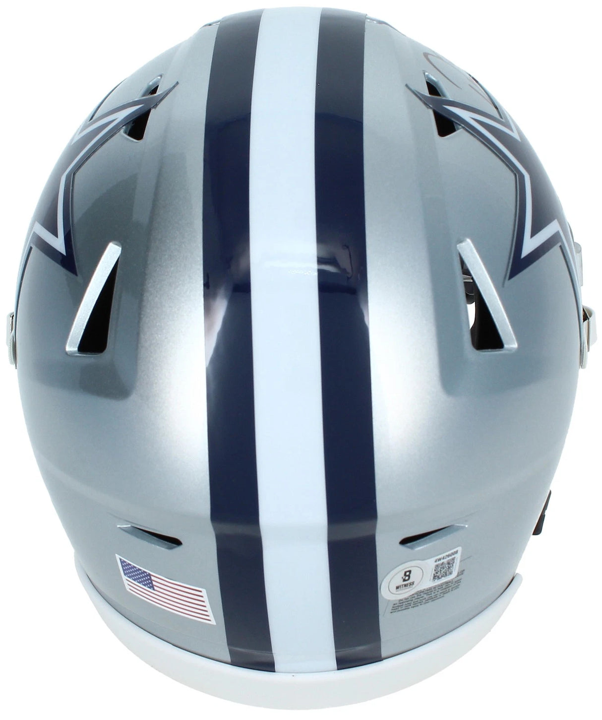 Dez Bryant Autographed Dallas Cowboys Speedflex Midi Helmet Beckett Witnessed