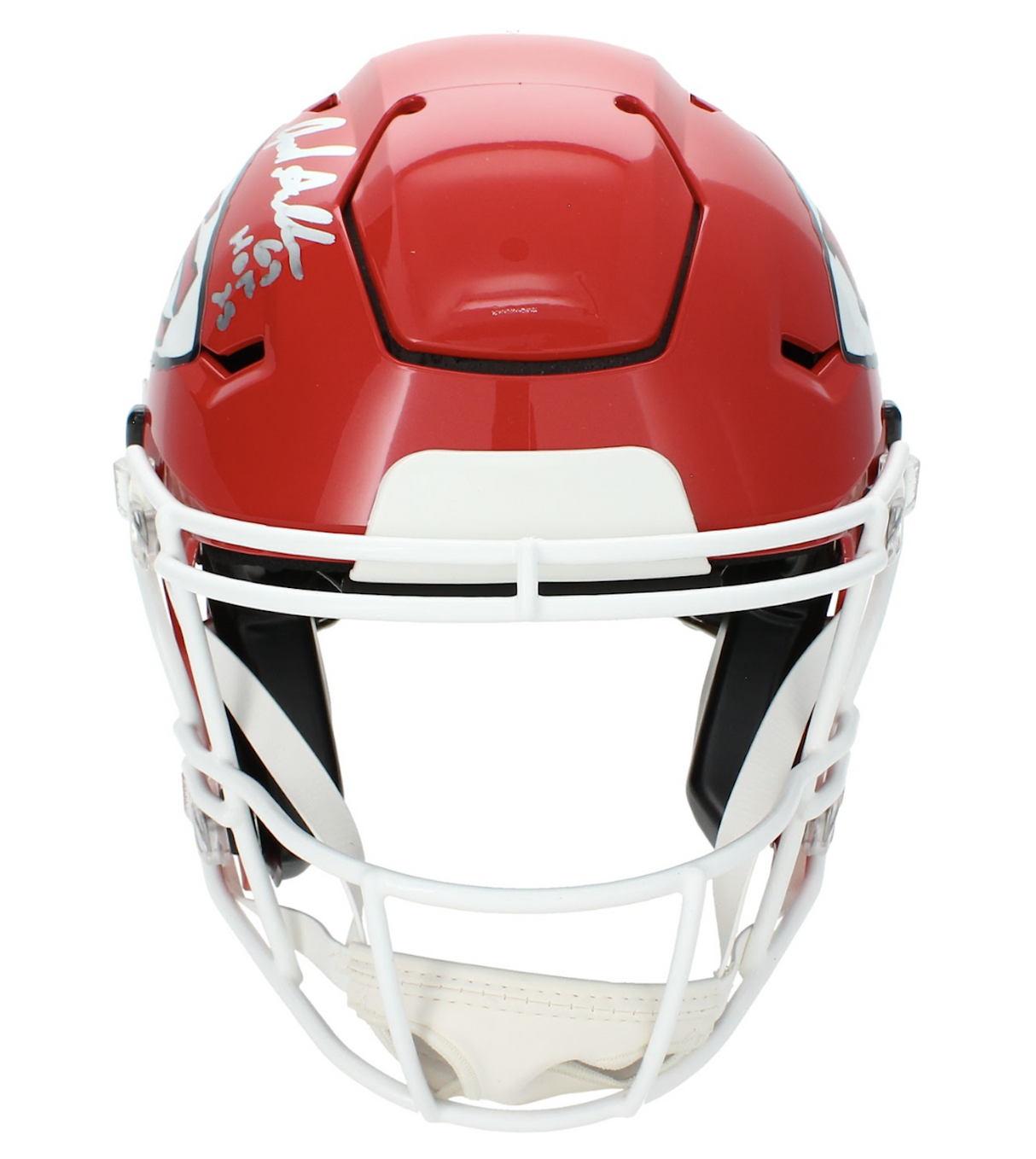 Jared Allen Autographed/Inscribed "HOF 25" Kansas City Chiefs Speedflex Authentic Helmet Beckett Witnessed