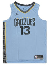 Jaren Jackson Jr. Autographed Memphis Grizzlies Jordan Light Blue Statement Swingman Jersey