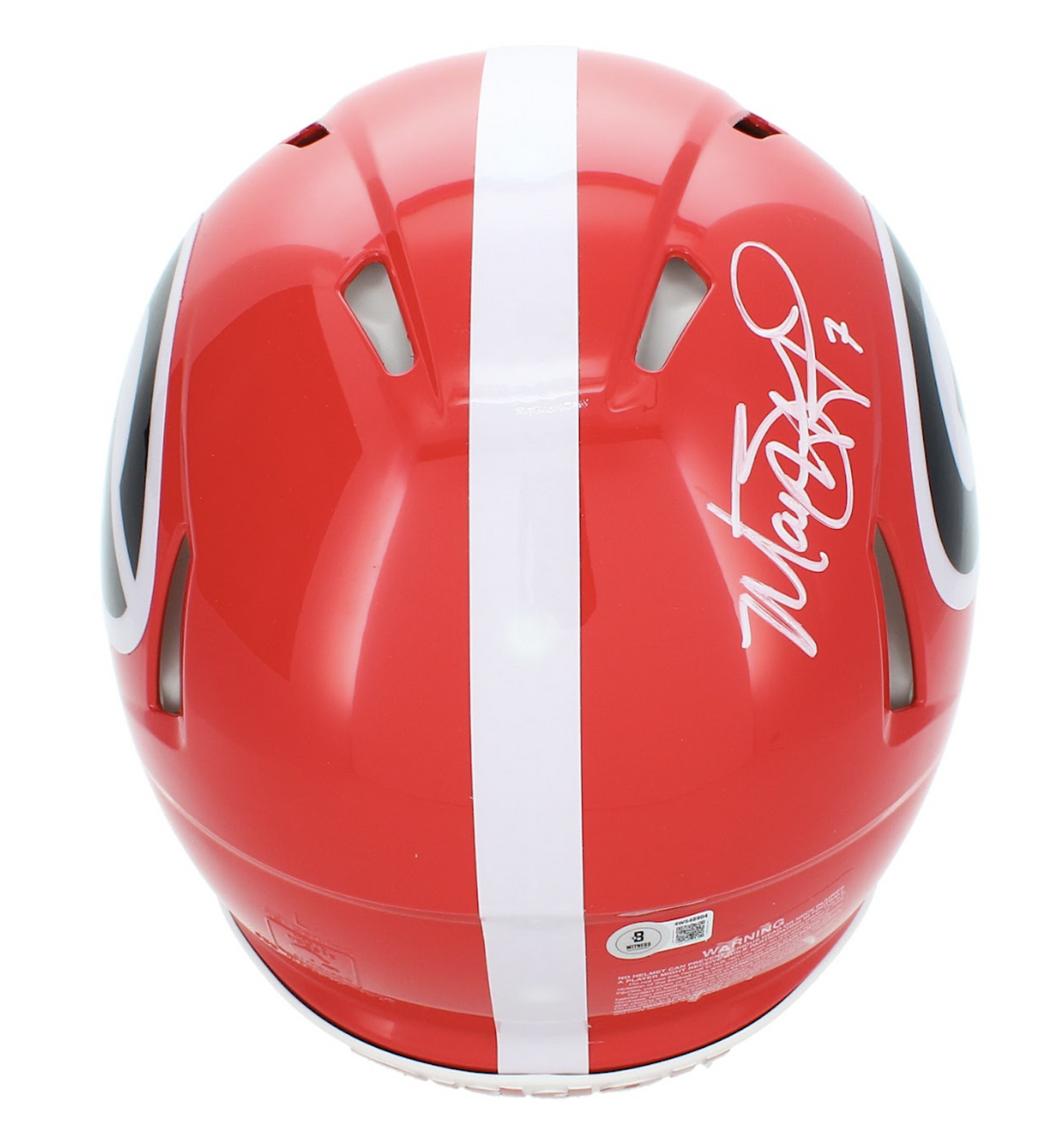 Matthew Stafford Autographed Georgia Bulldogs Speed Authentic Helmet Beckett Witnessed