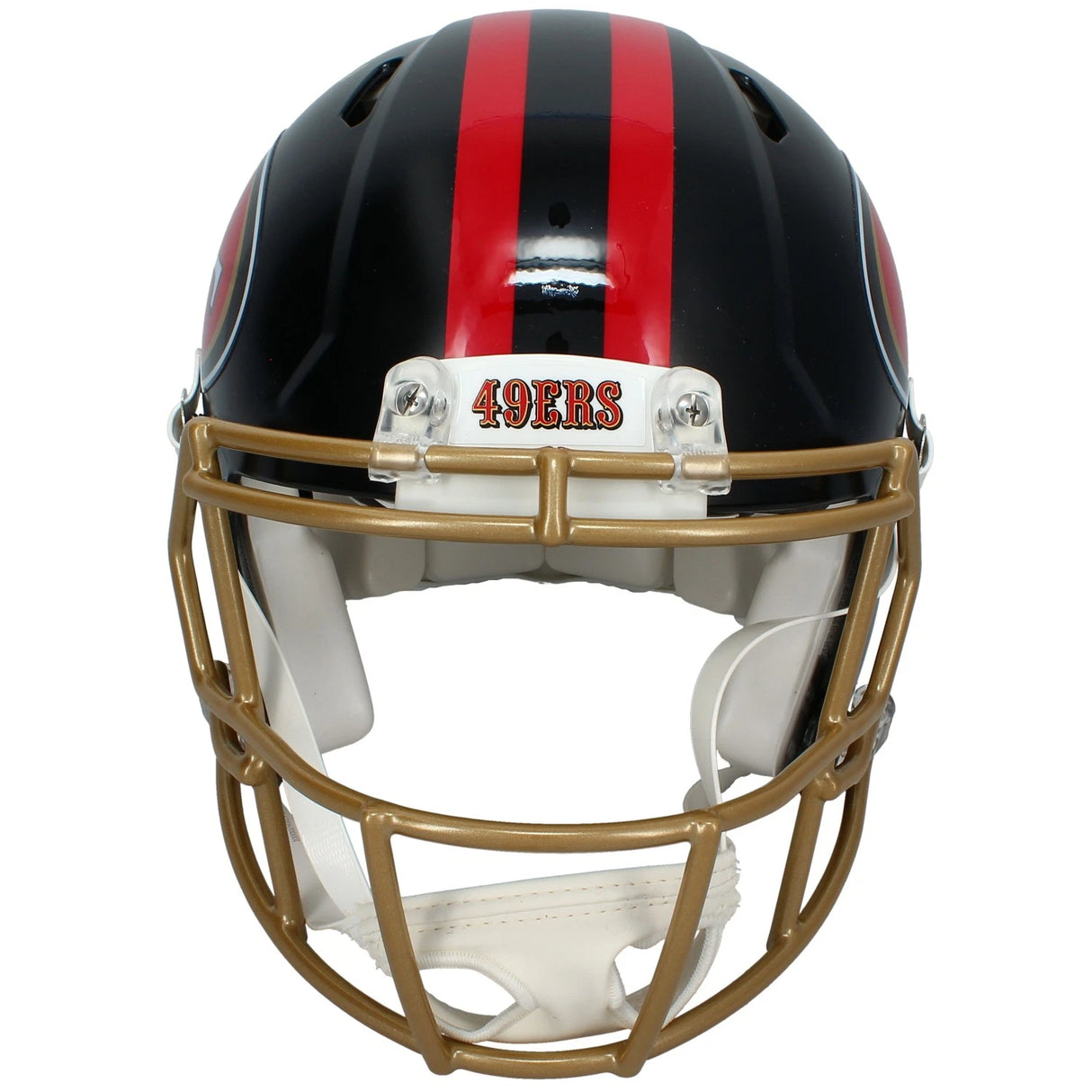 Nick Bosa Autographed San Francisco 49ers Black Rivalries Speed Authentic Helmet Beckett Witnessed