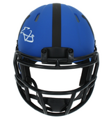 Edgerrin James Autographed Indianapolis Colts RAVE Speed Mini Helmet Beckett Witnessed