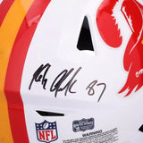 Tom Brady/Rob Gronkowski Dual Autographed Tampa Bay Buccaneers 1976-96 Throwback Speedflex Authentic Helmet Fanatics