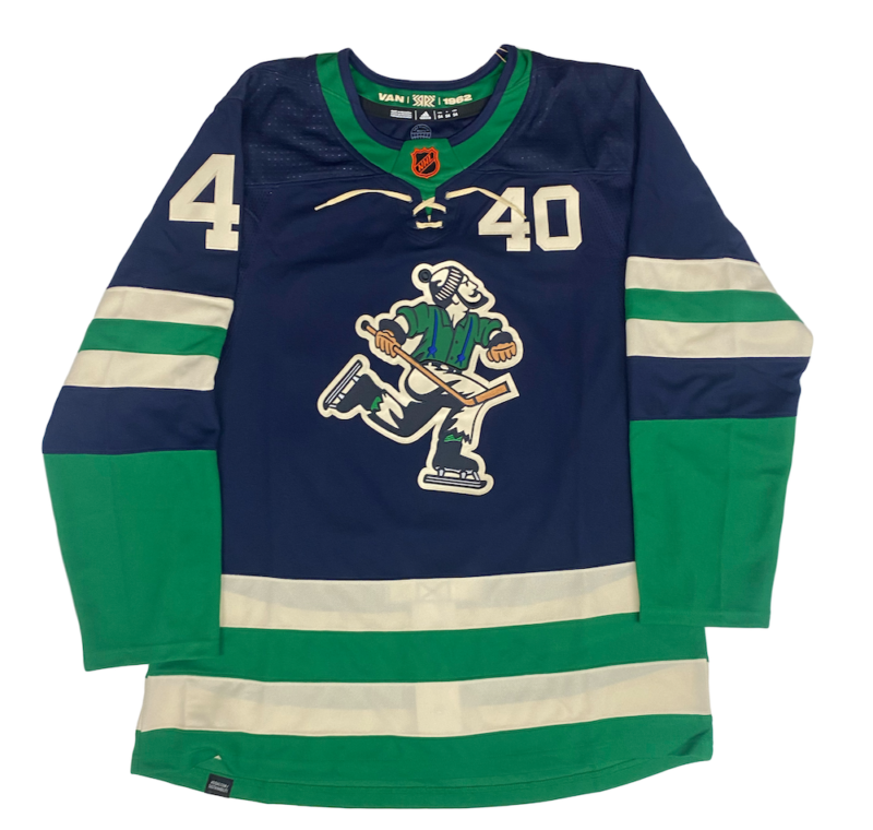 ELIAS PETTERSSON Autographed Vancouver Canucks Adidas 2022-23 Reverse Retro Jersey FANATICS