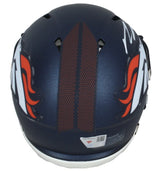 Bo Nix Autographed Denver Broncos 2024 Speed Mini Helmet Fanatics