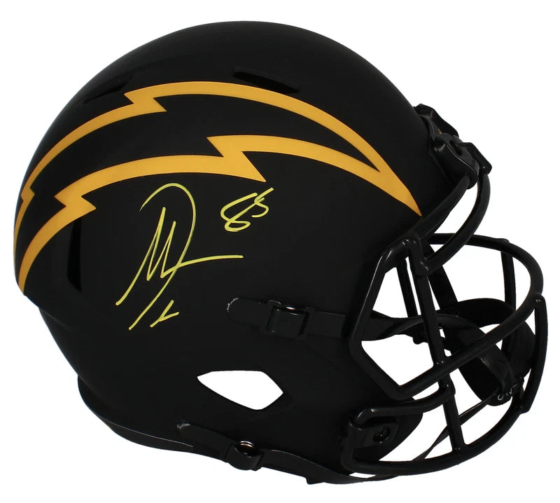 Antonio Gates Autographed Chargers Eclipse Speed Full Size Helmet Beckett Witnessed