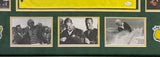 Jack Nicklaus Autographed 2016 Masters Pin Flag Custom Framed Display with Photos JSA