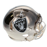 Ashton Jeanty Autographed Las Vegas Raiders Custom Spectra Chrome Speed Authentic Helmet Beckett Witnessed