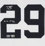 Tarik Skubal Detroit Tigers Autographed "24 Cy Young" Nike White Replica Jersey Fanatics