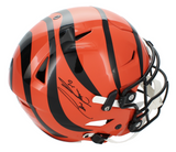 Chase Brown Autographed Cincinnati Bengals Speedflex Authentic Helmet Beckett Witnessed
