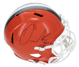 Quinshon Judkins Autographed Cleveland Browns Speed Full Size Helmet Beckett Witnessed