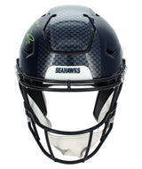 Sam Darnold Autographed/Inscribed "SB LX Champs!" Seattle Seahawks Speedflex Authentic Helmet Beckett Witnessed