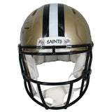 Rashid Shaheed Autographed New Orleans Saints Speed Authentic Helmet Beckett Witnessed