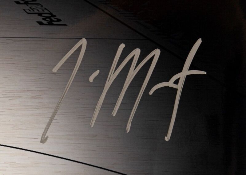 JA MORANT Autographed Memphis Grizzlies "Rim Rocker" 16" x 20" Photograph PANINI LE 112