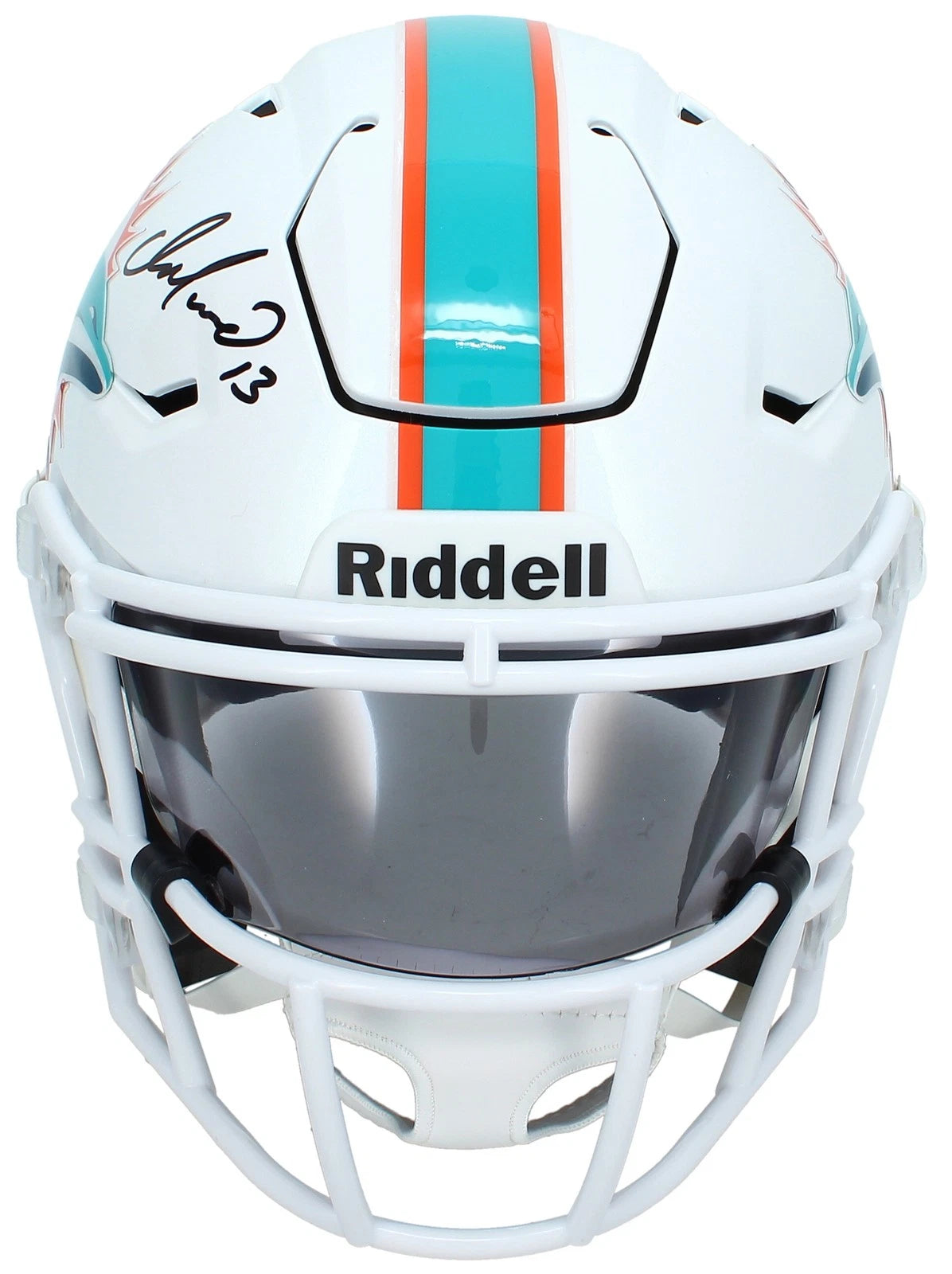 Dan Marino Autographed Miami Dolphins Speedflex Midi Helmet Beckett Witnessed