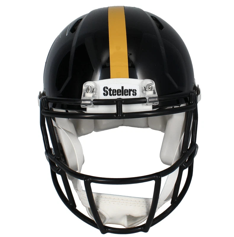 Russell Wilson Autographed Pittsburgh Steelers Speed Authentic Helmet Fanatics