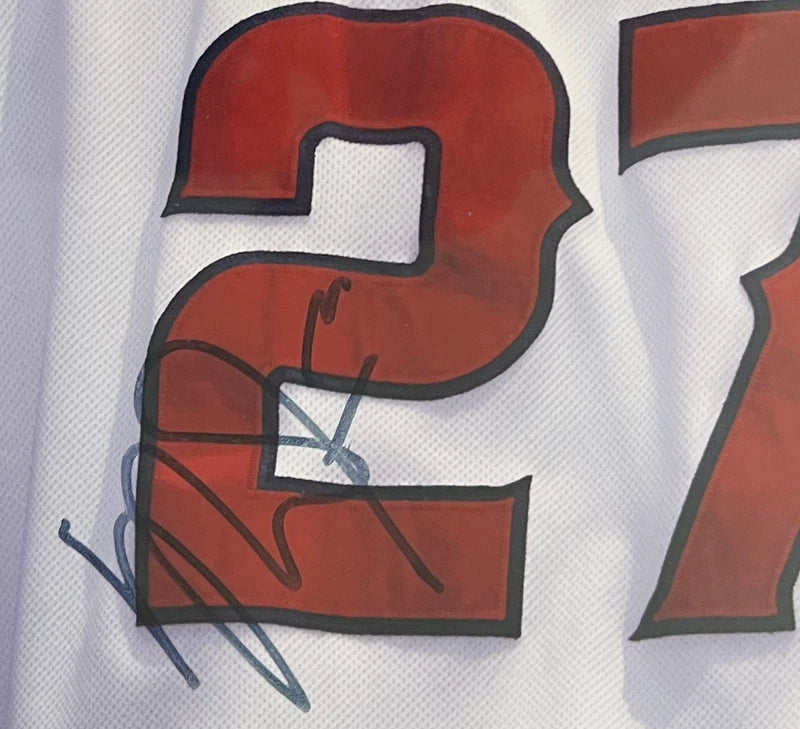 Mike Trout Autographed Los Angeles Angels 11" x 14" Framed Photograph JSA