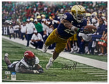 Kyren Williams Autographed Notre Dame Fighting Irish "Diving TD" 16" x 20" Photograph Beckett Witnessed