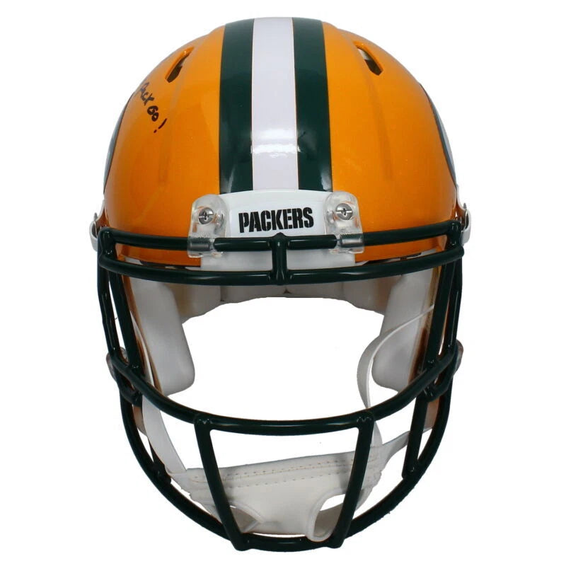 MarShawn Lloyd Autographed/Inscribed "Go Pack Go!" Green Bay Packers Speed Authentic Helmet Beckett/GDL LE 32/32