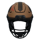 Joe Montana Autographed/Inscribed "4-0 Super Bowl Record" San Francisco 49ers 2023 Salute to Service Speedflex Authentic Helmet Fanatics LE 1/25