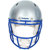 Jadarian Price Autographed Seattle Seahawks 1983-01 Throwback Speed Authentic Helmet Beckett Witnessed