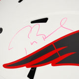Tom Brady Autographed (In Pink) New England Patriots Speed Lunar Eclipse Authentic Helmet Fanatics LE 6