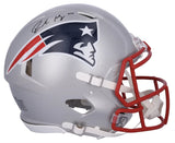 Drake Maye Autographed New England Patriots Speed Authentic Helmet Fanatics