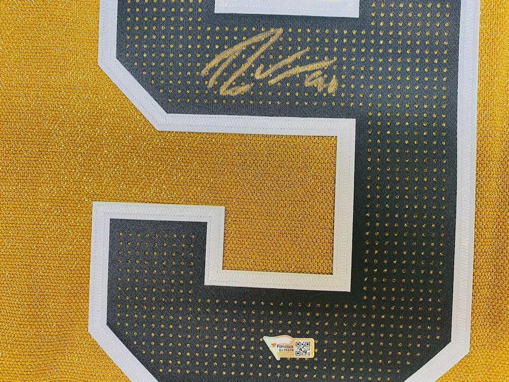 Robin Lehner Autographed Las Vegas Golden Knights Gold Alternate Adidas Jersey Fanatics