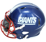 Abdul Carter Autographed New York Giants Artist Painted Speed Authentic Helmet Fanatics LE 1/1