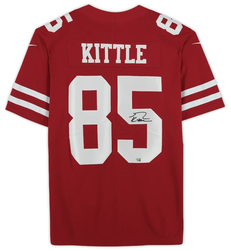 George Kittle Autographed San Francisco 49ers Nike Red Limited Jersey Fanatics