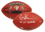 COOPER KUPP Autographed/Inscribed "SB LVI CHAMPS" Los Angeles Rams SB LVI Champions Logo Wilson Duke Authentic Football FANATICS LE 56