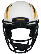 Justin Herbert Autographed/Inscribed "2020 NFL OROY" Los Angeles Chargers Speed Lunar Eclipse Authentic Helmet Beckett Witnessed