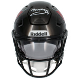 Bucky Irving Autographed Tampa Bay Buccaneers Speedflex Midi Helmet Beckett Witnessed