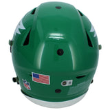 Makai Lemon Autographed Philadelphia Eagles 2023 Kelly Green Alternate Speedflex Authentic Helmet Beckett Witnessed