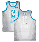 JA MORANT Autographed 2022 NBA-All Star Gray Nike Swingman Jersey LE 1/50 PANINI