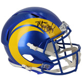 MATTHEW STAFFORD Autographed Los Angeles Rams Speed Full Size Helmet FANATICS