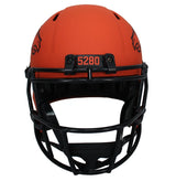 Patrick Surtain II Autographed Denver Broncos RAVE Speed Full Size Helmet Beckett Witnessed