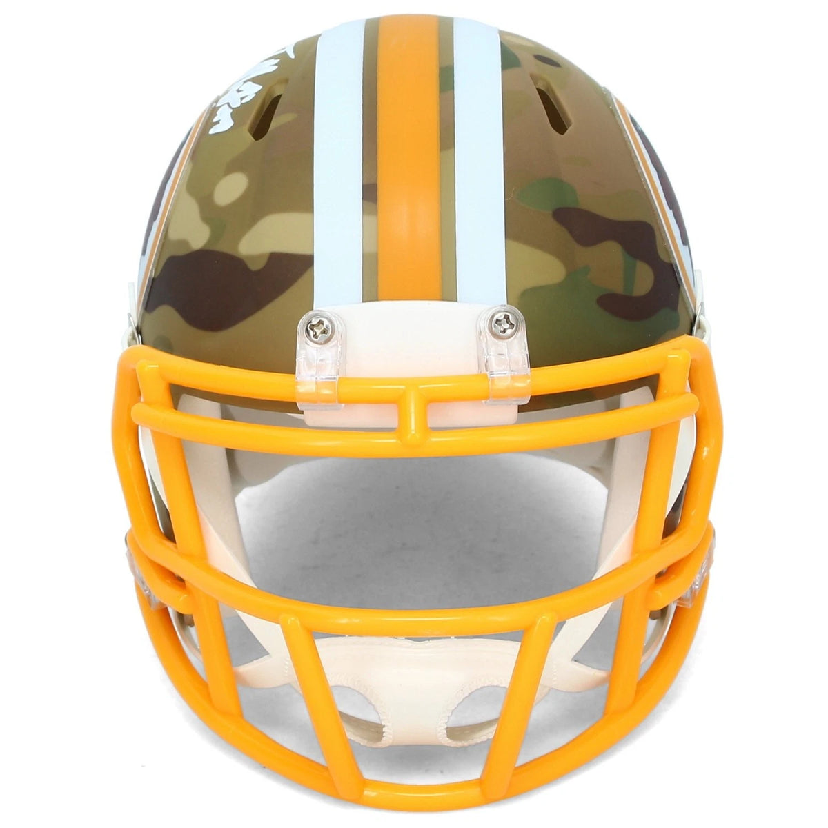 Terry McLaurin Autographed Washington Redskins CAMO Speed Mini Helmet Beckett Witnessed